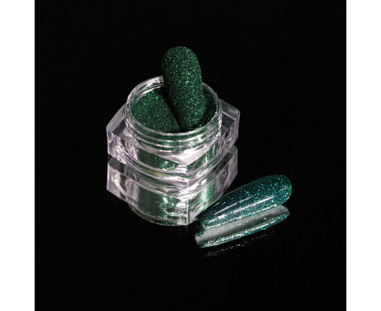 Зображення 2 Блискітки Komilfo Solvent Resistance Series 411, розмір 0.1 мм, 2.5 г, Колір: 411