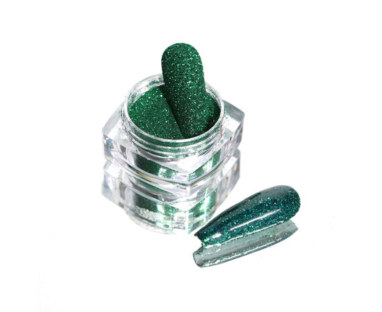 Зображення 3 Блискітки Komilfo Solvent Resistance Series 411, розмір 0.1 мм, 2.5 г, Колір: 411