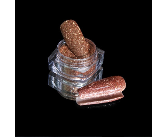 Зображення 2 Блискітки Komilfo Solvent Resistance Series 412, розмір 0.1 мм, 2.5 г, Колір: 412