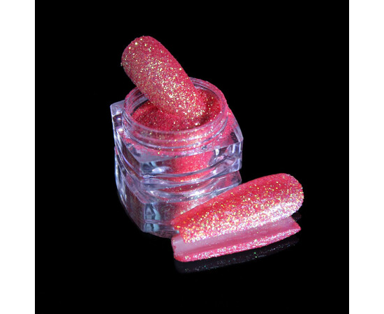 Зображення 2 Блискітки Komilfo Super Rainbow Series 605, розмір 0.2 мм, 2.5 г, Колір: 605