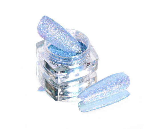 Зображення 3 Блискітки Komilfo Super Rainbow Series 606, розмір 0.2 мм, 2.5 г, Колір: 606