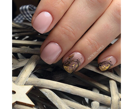 Зображення 5 Гель-лак для френча Komilfo French Collection F004 перлово-рожевий, емаль, 15 мл, Об'єм (мл, г): 15, Колір: 004