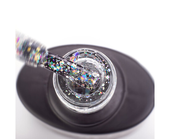 Зображення 2 Гель-лак Komilfo DeLuxe Series G003 великі голограмні блискітки, 8 мл, Об'єм (мл, г): 8, Колір: 003