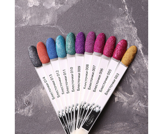 Зображення 4 Блискітки Komilfo 007, розмір 0.1 мм фуксія голограма, 2.5 г, Колір: 007