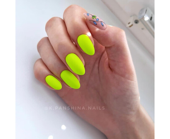 Зображення 3 Гель-лак неоновий Komilfo DeLuxe Series N006 жовтий, 8 мл, Об'єм (мл, г): 8, Колір: 006