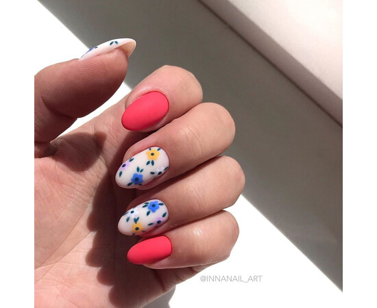 Зображення 4 Гель-лак Komilfo Deluxe Series D181 червоно-кораловий, емаль, 8 мл, Об'єм (мл, г): 8, Колір: 181