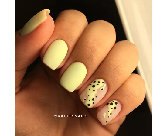 Зображення 6 Гель-лак Komilfo Deluxe Series D193 пастельний лимонний, емаль, 8 мл, Об'єм (мл, г): 8, Колір: 193