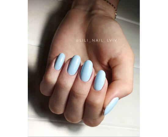 Зображення 7 Гель-лак Komilfo Deluxe Series D195 пастельно-блакитний, емаль, 8 мл, Об'єм (мл, г): 8, Колір: 195