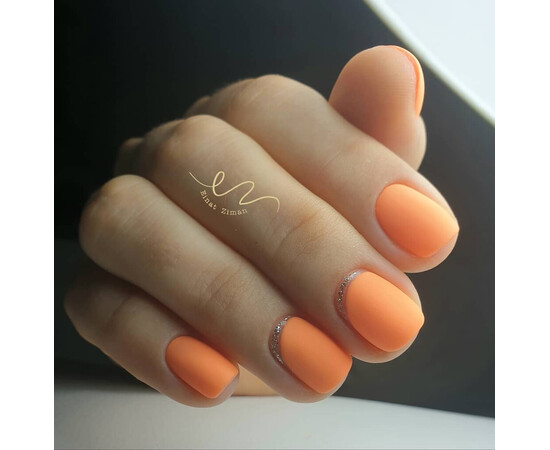 Зображення 5 Гель-лак Komilfo Deluxe Series D197 морквяний, емаль, 8 мл, Об'єм (мл, г): 8, Колір: 197