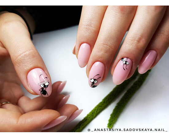 Зображення 3 Гель-лак Komilfo Deluxe Series D201 світло-рожевий з шиммером для френча, 8 мл, Об'єм (мл, г): 8, Колір: 201