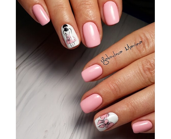 Зображення 4 Гель-лак Komilfo Deluxe Series D210 ніжно-рожевий, емаль, 8 мл, Об'єм (мл, г): 8, Колір: 210