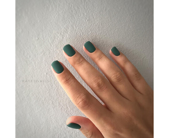 Зображення 4 Гель-лак Komilfo Deluxe Series D218 приглушений зеленувато-бірюзовий, емаль, 8 мл, Об'єм (мл, г): 8, Колір: 218