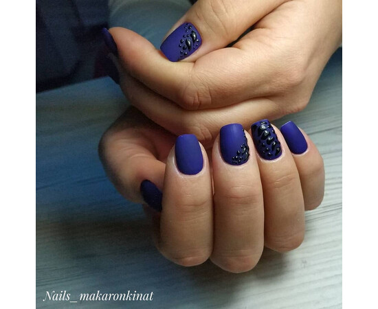 Зображення 3 Гель-лак Komilfo Deluxe Series D220 темно-синій, емаль, 8 мл, Об'єм (мл, г): 8, Колір: 220