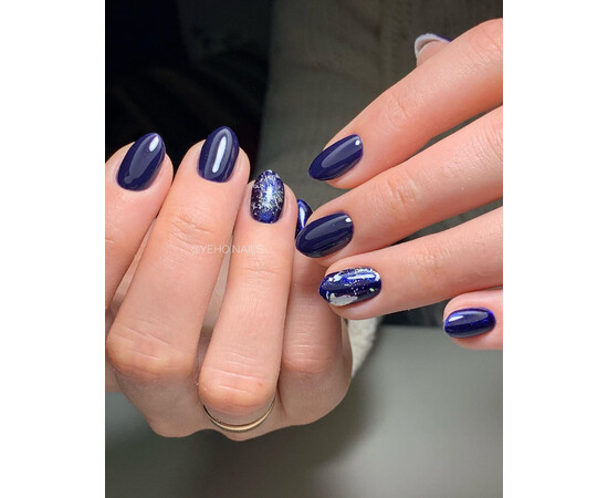 Зображення 4 Гель-лак Komilfo Deluxe Series D222 фіолетово-синій, емаль, 8 мл, Об'єм (мл, г): 8, Колір: 222