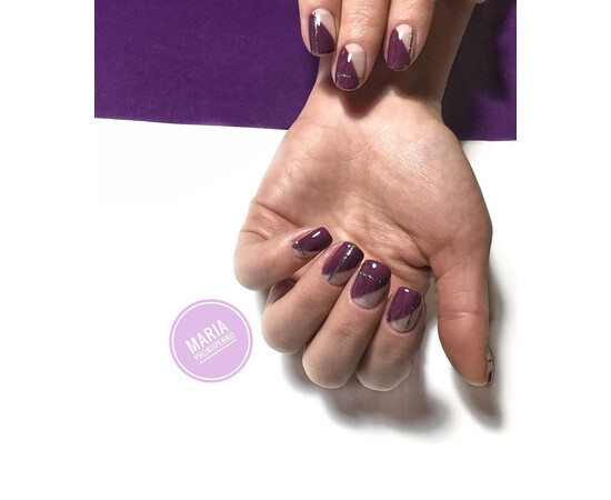 Зображення 4 Гель-лак Komilfo Deluxe Series D224 марсала, емаль, 8 мл, Об'єм (мл, г): 8, Колір: 224