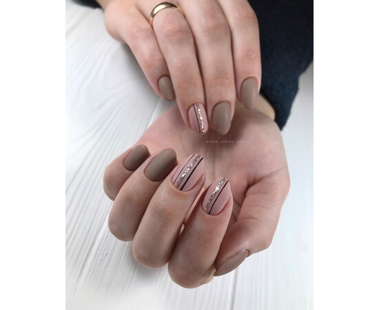 Зображення 4 Гель-лак Komilfo Deluxe Series D236 сіро-бежевий, емаль, 8 мл, Об'єм (мл, г): 8, Колір: 236