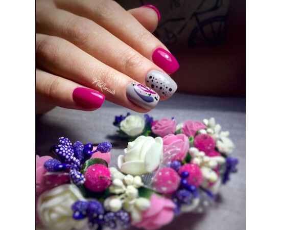 Зображення 4 Гель-лак Komilfo Deluxe Series D244 фуксія, емаль, 8 мл, Об'єм (мл, г): 8, Колір: 244