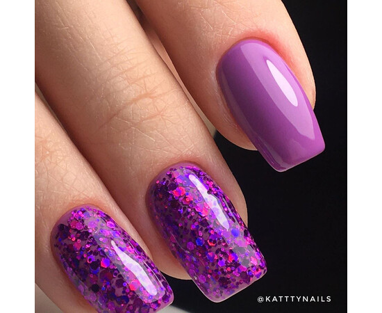 Зображення 4 Гель-лак Komilfo Deluxe Series D249 фіолетово-ліловий, емаль, 8 мл, Об'єм (мл, г): 8, Колір: 249