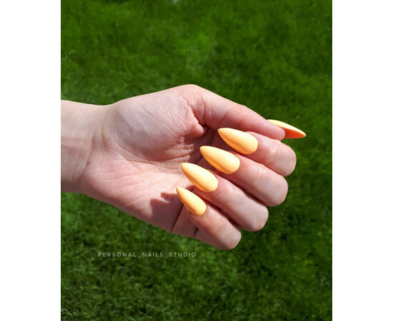 Зображення 3 Гель-лак Komilfo Deluxe Series D256 пастельно-помаранчевий, емаль, 8 мл, Об'єм (мл, г): 8, Колір: 256