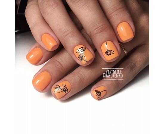 Зображення 3 Гель-лак Komilfo Deluxe Series D257 мандарин, емаль, 8 мл, Об'єм (мл, г): 8, Колір: 257