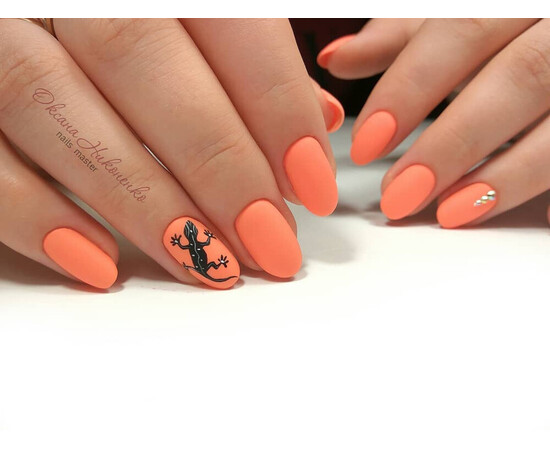 Зображення 5 Гель-лак Komilfo Deluxe Series D259 трохи персиково-оранжевий, емаль, 8 мл, Об'єм (мл, г): 8, Колір: 259