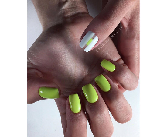 Зображення 5 Гель-лак Komilfo Deluxe Series D263 насичений кислотно-жовтий, емаль, 8 мл, Об'єм (мл, г): 8, Колір: 263