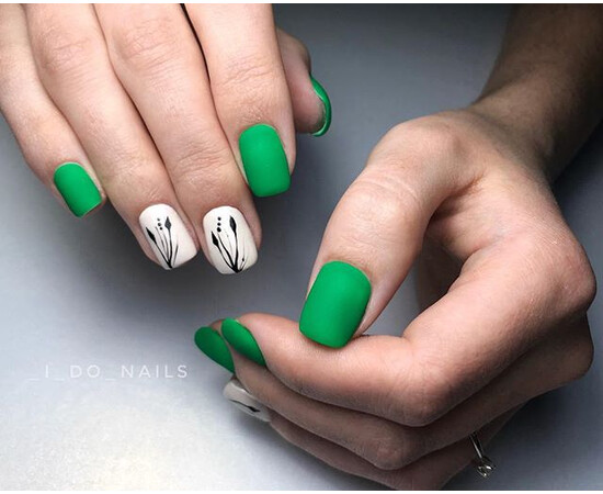 Зображення 3 Гель-лак Komilfo Deluxe Series D266 темно-зелений, емаль, 8 мл, Об'єм (мл, г): 8, Колір: 266