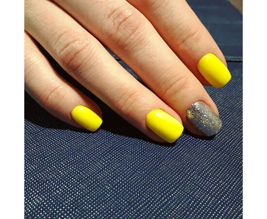 Зображення 5 Гель-лак Komilfo Deluxe Series D269 жовтий, неоновий, емаль, 8 мл, Об'єм (мл, г): 8, Колір: 269