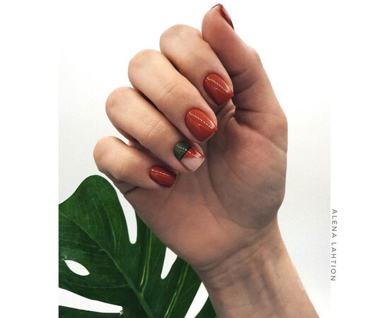 Зображення 4 Гель-лак Komilfo Deluxe Series D274 кориця, емаль, 8 мл, Об'єм (мл, г): 8, Колір: 274