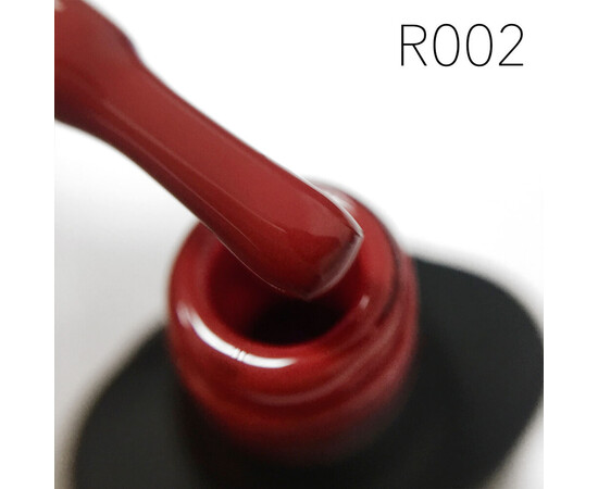 Зображення 4 Гель-лак Komilfo Rior Collection 002 темно-червоний, емаль, 8 мл, Об'єм (мл, г): 8, Колір: 002