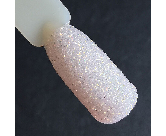 Зображення 7 Блискітки Komilfo 028, розмір 0.1 мм білі, червоно-помаранчевий перелив, 2.5 г, Колір: 028