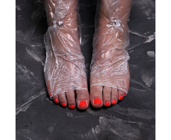 Зображення 4 SPA шкарпетки для педикюру Komilfo, 10 пар