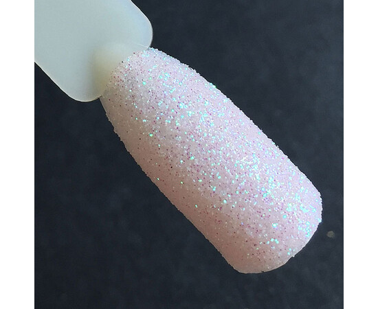 Зображення 7 Блискітки Komilfo 030, розмір 0.1 мм білі, салатовий перелив, 2.5 г, Колір: 030