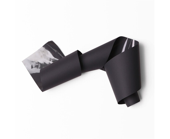 Изображение 3 Фольга для кракелюра Komilfo темно-серая, матовая, Цвет: Dark Gray