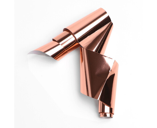 Изображение 2 Фольга для литья Komilfo розовое золото, глянцевая, Цвет: Rose Gold