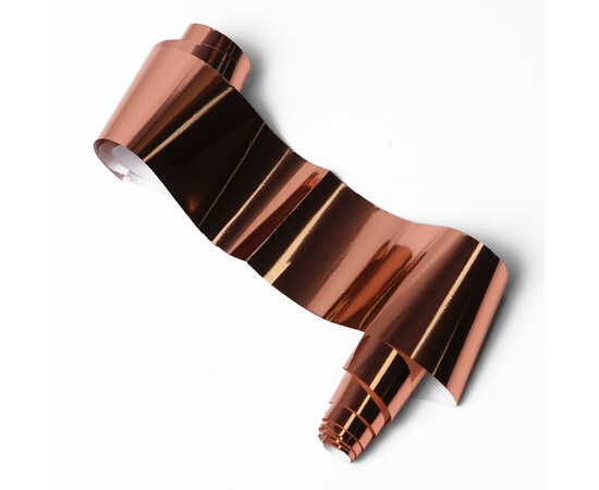 Изображение 3 Фольга для литья Komilfo розовое золото, глянцевая, Цвет: Rose Gold