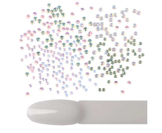 Изображение 2 Стразы Komilfo Six-Mix Opal, размер ss3, ss5, 1600 шт, Цвет: Six-Mix Opal