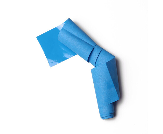 Зображення 3 Фольга для кракелюра Komilfo блакитна, матова, Колір: Sky blue