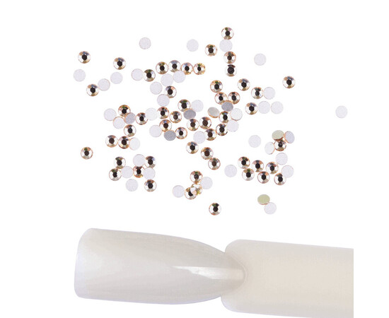 Зображення 2 Стрази Komilfo Champagne, розмір 5, 100 шт, Колір: Champagne 5