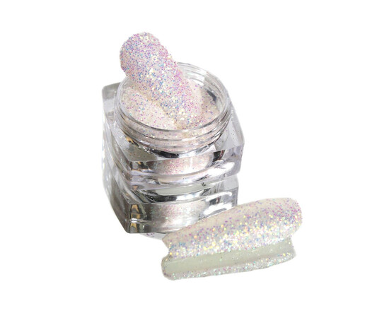 Зображення 3 Блискітки Komilfo фотохромні 001, розмір 0.4 мм, 2.5 г, Колір: 001