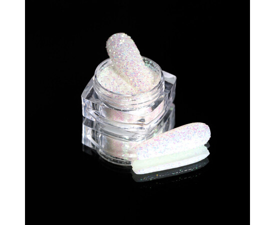 Зображення 2 Блискітки Komilfo фотохромні 002, розмір 0.4 мм, 2.5 г, Колір: 002