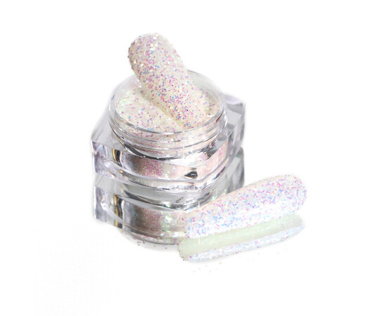 Зображення 3 Блискітки Komilfo фотохромні 002, розмір 0.4 мм, 2.5 г, Колір: 002