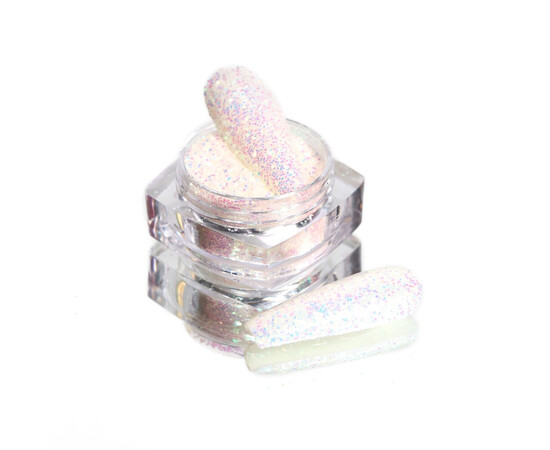 Зображення 3 Блискітки Komilfo фотохромні 004, розмір 0.4 мм, 2.5 г, Колір: 004