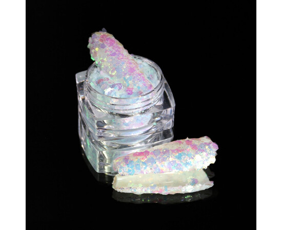 Зображення 2 Блискітки Komilfo фотохромні MIX-007 мікс розмірів, 2.5 г, Колір: 007