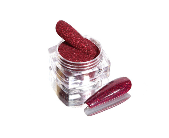 Зображення 3 Блискітки Komilfo 038, розмір 0.08 мм темно-червоні, 2.5 г, Колір: 038