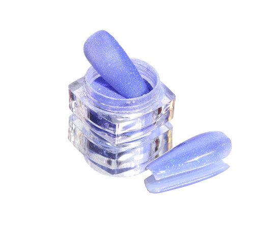 Зображення 3 Блискітки Komilfo 050, розмір 0.08 мм синьо-голубі, 2.5 г, Колір: 050