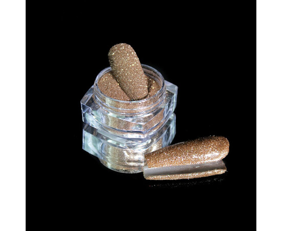 Зображення 2 Блискітки Komilfo 111, розмір 0.08 мм червоне золото, 2.5 г, Колір: 111