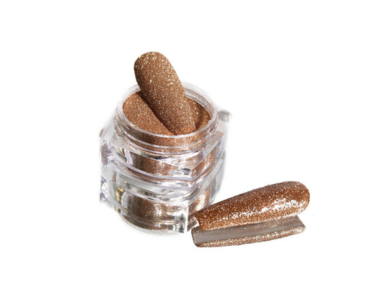 Зображення 3 Блискітки Komilfo 111, розмір 0.08 мм червоне золото, 2.5 г, Колір: 111