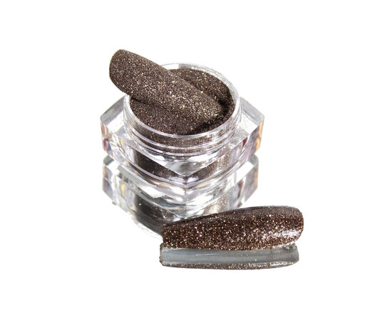 Зображення 3 Блискітки Komilfo 113, розмір 0.08 мм темне золото, 2.5 г, Колір: 113