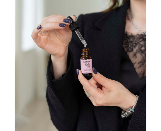 Зображення 3 Ремувер для кутикули, лужний Komilfo Solution Cuticle Remover, 10 мл, Об'єм (мл, г): 10